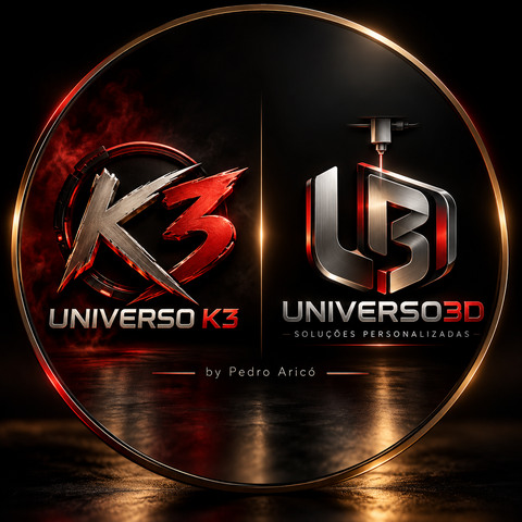 Selo UniversoK3 e Universo3D